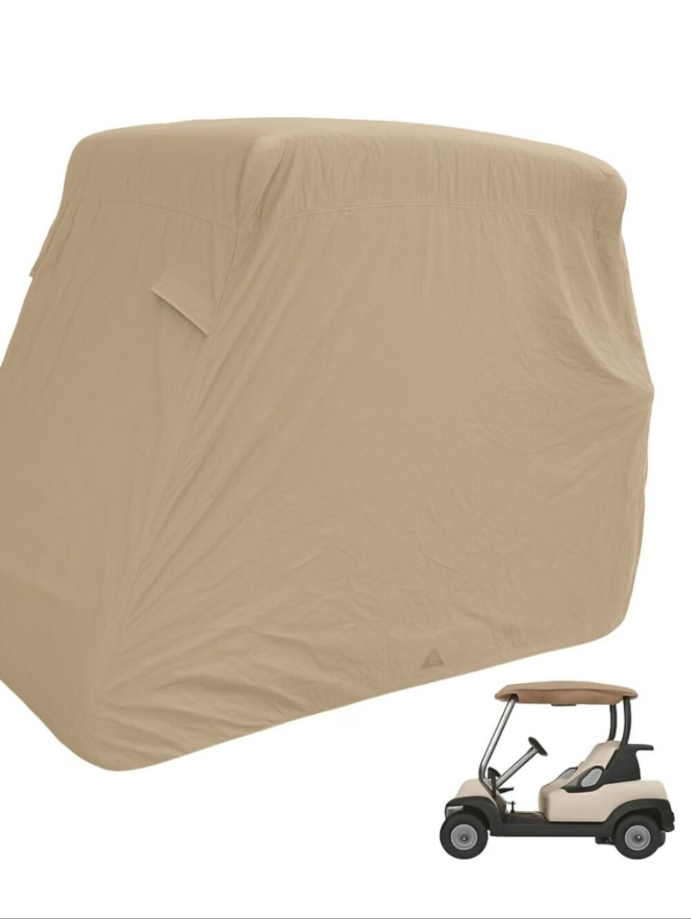 Golf Cart 2 Passenger Deluxe Cover Heavy Duty Waterproof Outdoor Storage Cover